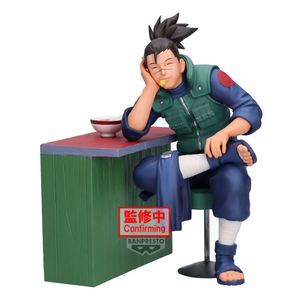 Anime Goods -NARUTO 72 series- 16 Figure Uzumaki Naruto & Umino Iruka ??Iruka