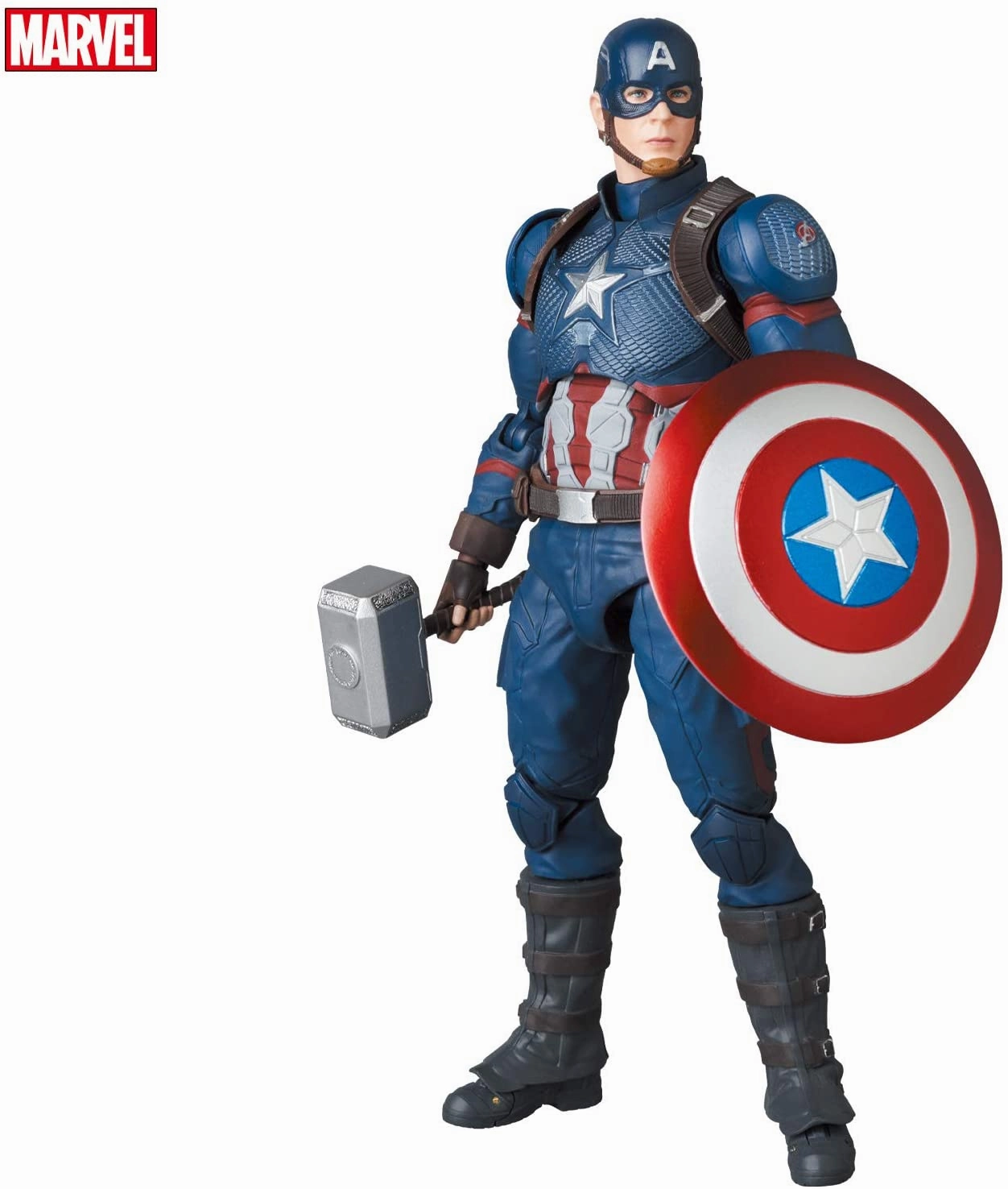 Action Collectible "Avengers: Endgame" Mafex No.130 Captain America Endgame Ver.
