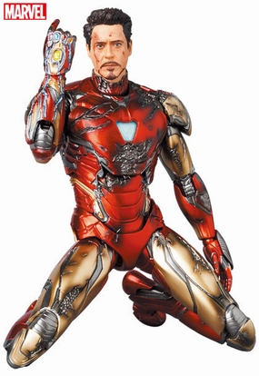 Vinyl Decor "Avengers: Endgame" MAFEX No.195 Iron Man Mark 85 (Battle Damage Ver.)