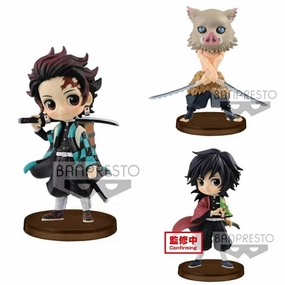 "Demon Slayer: Kimetsu no Yaiba" Q Posket Petit Vol.2 Kamado Tanjirou ??Hashibira Inosuke?? Tomioka Giyuu Serious Investor