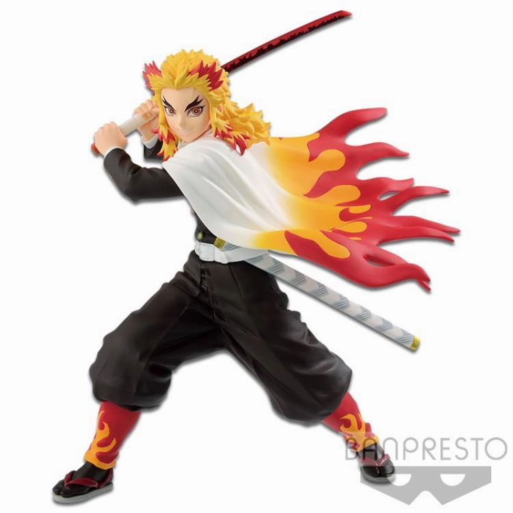 "Demon Slayer: Kimetsu no Yaiba" VIBRATION STARS Rengoku Kyoujurou Rarity Value PVC Art