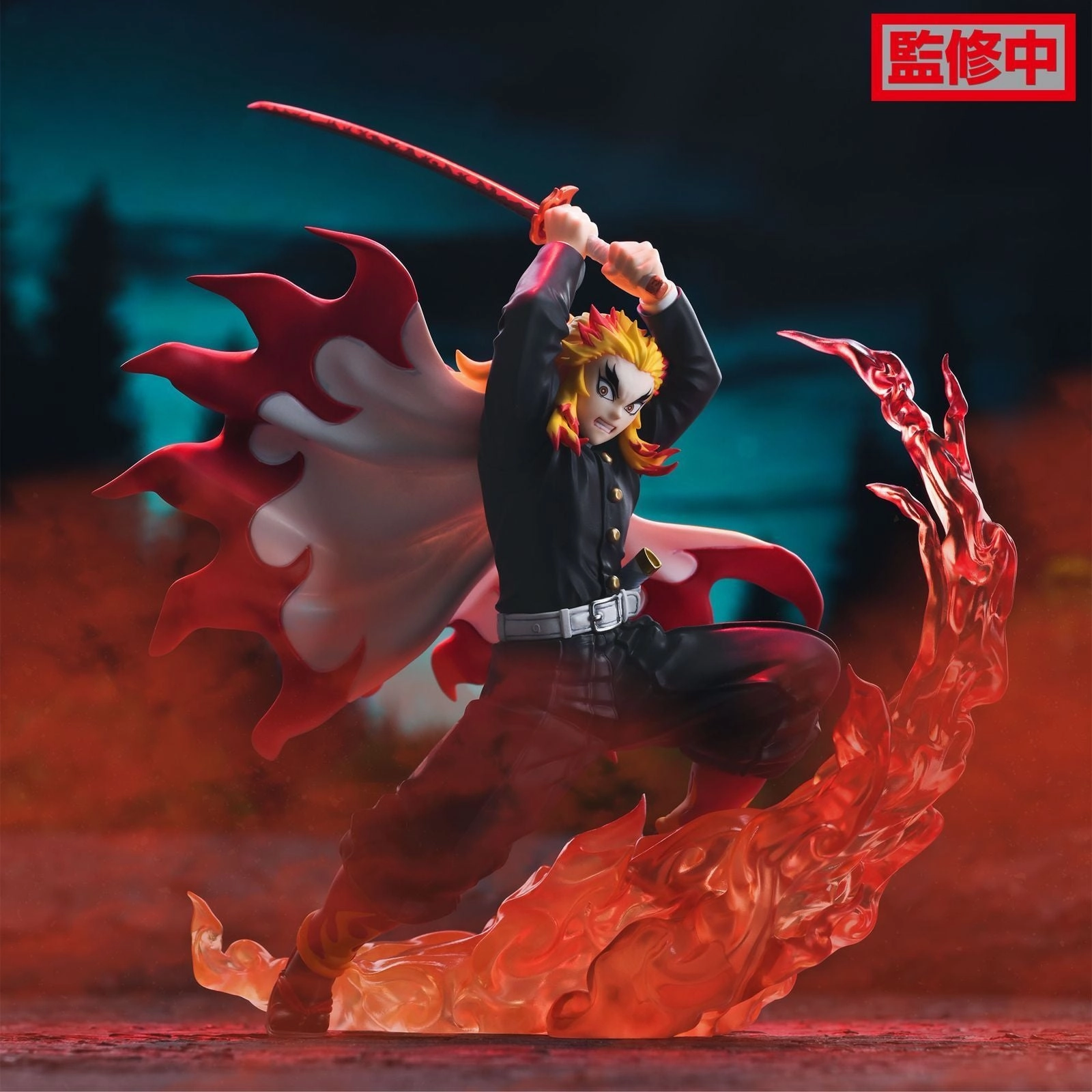 Designer Article "Demon Slayer: Kimetsu no Yaiba" Xross Link Figure Rengoku Kyojuro