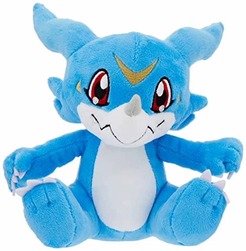 "Digimon Adventure 02" Plush DG10 Veemon (S Size) Lucky Mystery Pack Collector's Series Display