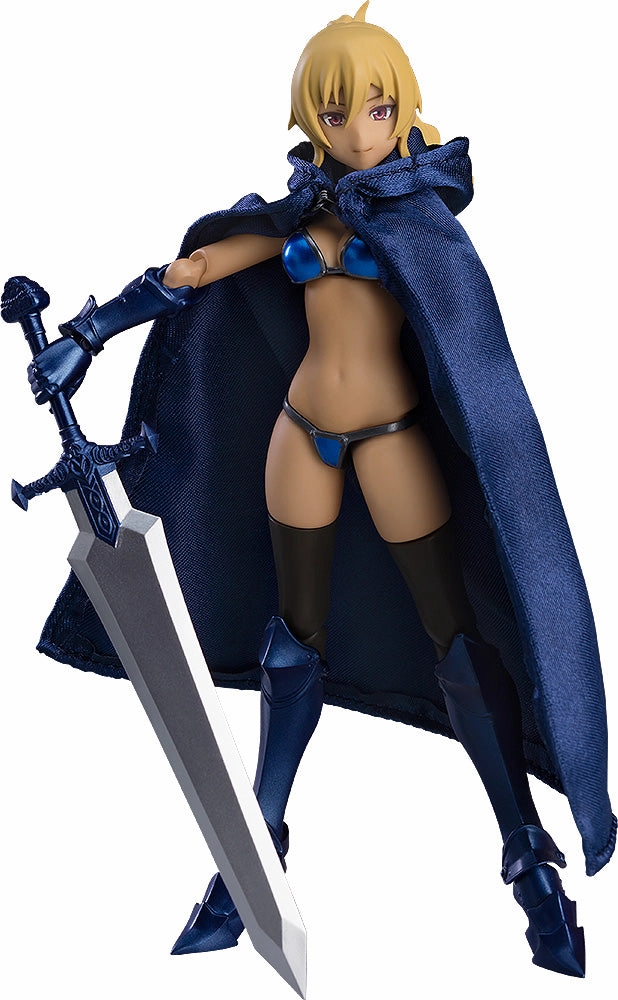 Art Toy Gaming Merchandise "figma Styles" figma#534 Bikini Armor (Makoto) Veteran Fighter Ver.