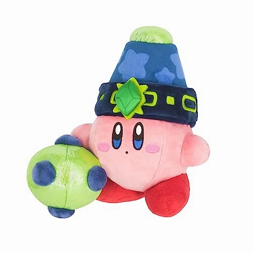 "Kirby and the Forgotten Land" Plush Chain Bomb Kirby (S Size) Collector's Series Series