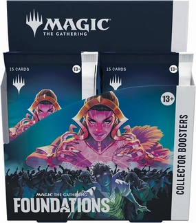 "MAGIC: The Gathering" Foundations Collector Booster (English Ver.) Toy Collection Display Limited Pack Release