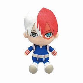 Chibi Display Robot Statue "My Hero Academia" Chibi Plush Todoroki Shoto