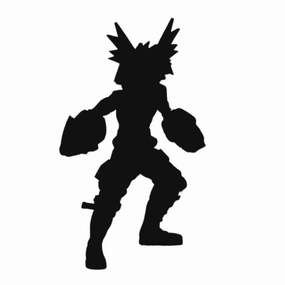 Luxury Decor Designer Piece "My Hero Academia" Figuno-IZUKU MIDORIYA?KATSUKI BAKUGO- ??D: KATSUKI BAKUGO