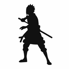 Astronaut Figure "Naruto Shippuden" Figuno-UZUMAKI NARUTO ?? UCHIHA SASUKE- ??C: SASUKE