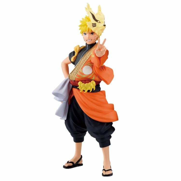 "Naruto: Shippuden" Uzumaki Naruto Figure Animation 20th Anniversary Costume Wall Mounted