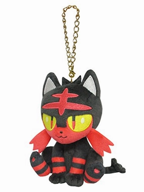 "Pokemon" All Star Collection Mascot Plush Vol. 1 PM11 Litten Limited Series Display