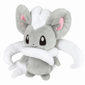 "Pokemon" Allstar Collection Plush PP214 Cinccino (S Size) Toy Find Display