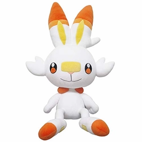 "Pokemon" Mochifuwa Cushion PZ47 Scorbunny Mystery Pack Display