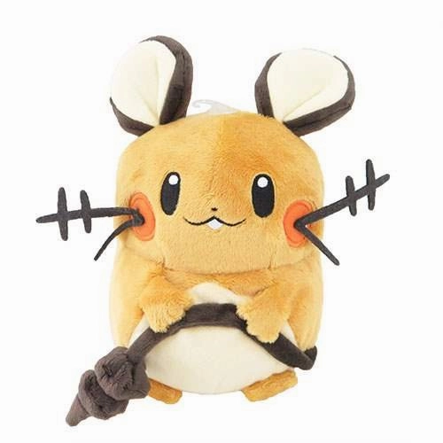 "Pokemon" Plush All Star Collection PP14 Dedenne (S Size) Limited Collectible Release Mystery Pack Display