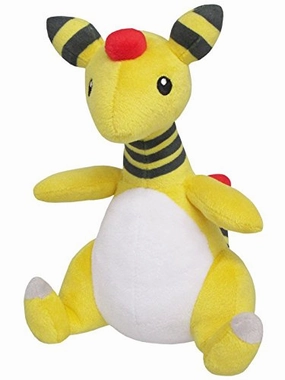 Collectible Find Display "Pokemon" Plush All Star Collection PP28 Ampharos (S Size)