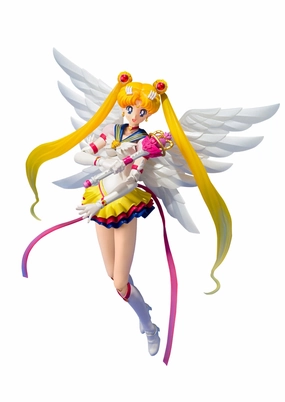 "Sailor Moon" S.H.Figuarts Eternal Sailor Moon Miniature Display Rare Find