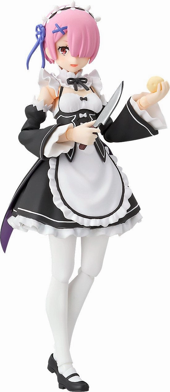 [Reissue] "Re:Zero kara Hajimeru Isekai Seikatsu" figma#347 Ram Plastic Statue Fictional Character