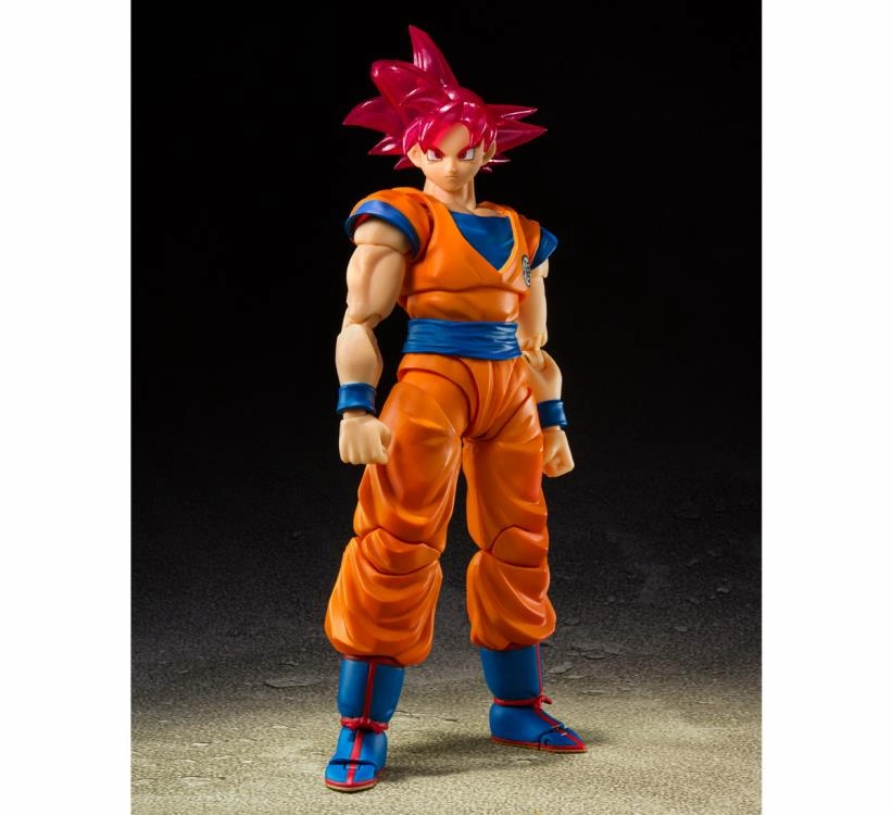 Ocean Animal Premium product S.H. Figuarts Dragon Ball Super Saiyan God Son Goku Event Exclusive Color Edition 2021 Action Figure