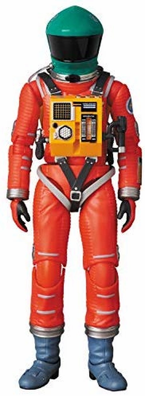 Luxury Decor 2001: A Space Odyssey Mafex (No.110) Space Suit (Green Helmet & Orange Suit ver. version) - Medicom Toy