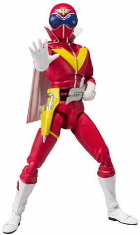 Robot Object Aka Ranger S.H.Figuarts Himitsu Sentai Goranger - Bandai