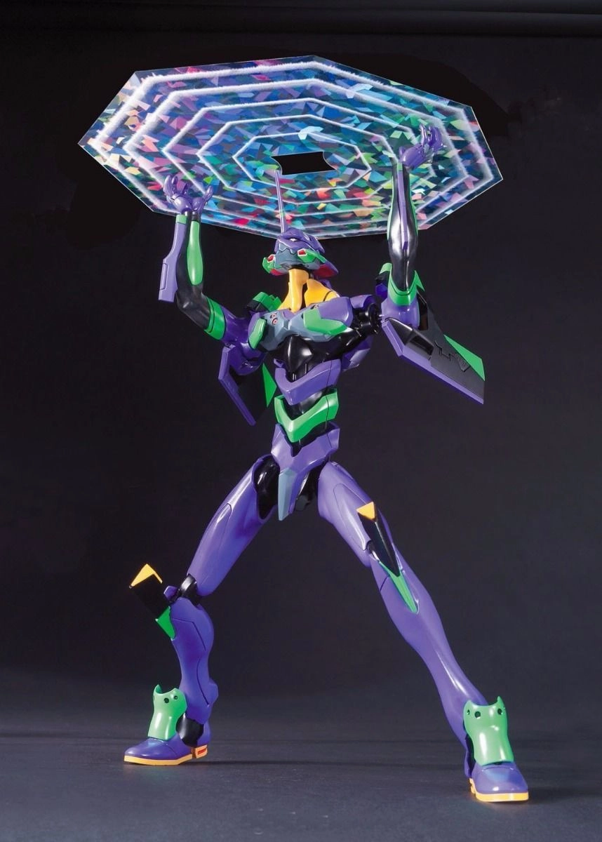 Designer Art Cute Animal Bandai HG #04 Rebuild of Evangelion EVA-01 Test Type (2nd Movie Ver.) Model Kit