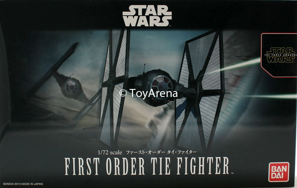 Star Wars 1/72 Scale First Order Tie Fighter Model Kit Mainstream Appeal Event Souvenir