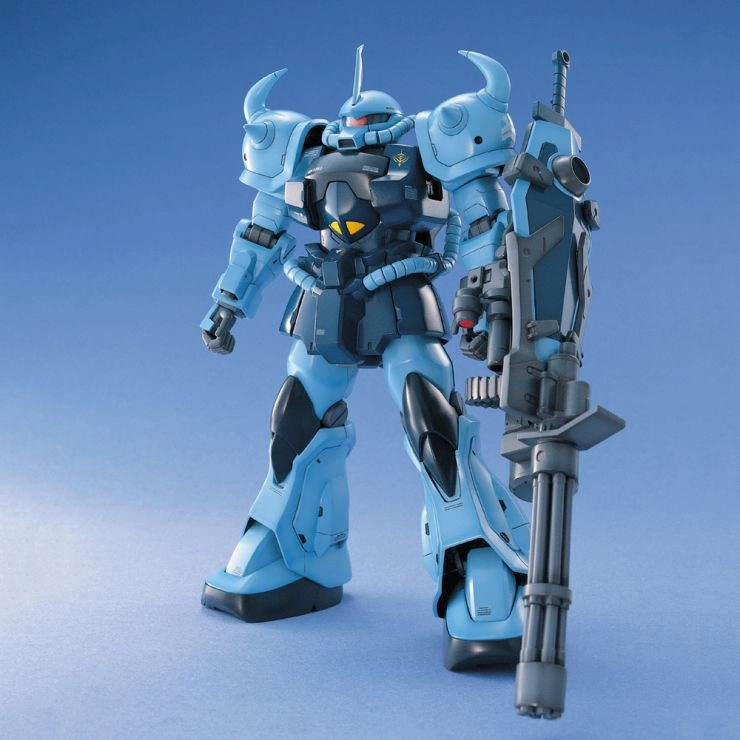 Gundam 1/100 MG Gundam 0079 MS-07B-3 Gouf Custom Model Kit Bathroom Accent