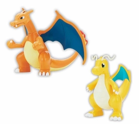 Chibi Model Video game Bandai Pokemon Charizard & Dragonite Model Kit Set