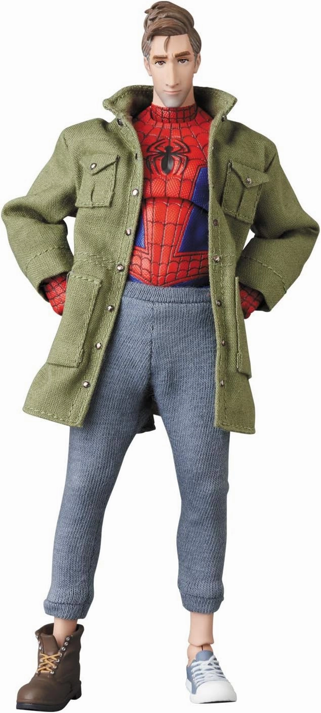 Chibi Unit MAFEX "Spider-Man: Into the Spider-Verse" Spider-Man (Peter B. Parker) Renewal Ver.