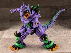 Aoshima ACKS Godzilla Vs. Evangelion Type-3 Kiryu EVA Unit-01 Color Ver. Model Kit Exclusive Anime Figure Train Model