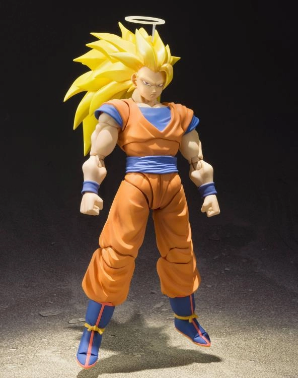 S.H. Figuarts Dragon Ball Z Super Saiyan 3 Goku Action Figure Chibi Object
