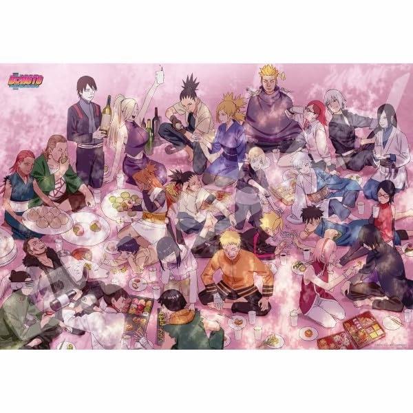 "BORUTO NARUTO NEXT GENERATIONS" Jigsaw Puzzle 1000 Piece 1000T-503 Party Personalized Gift