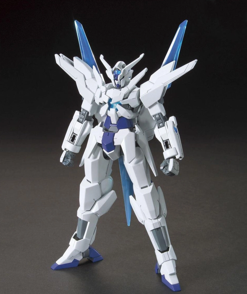 Gundam 1/144 HGBF #034 GN-9999 Transient Gundam Model Kit Virtual Good Superhero Pose
