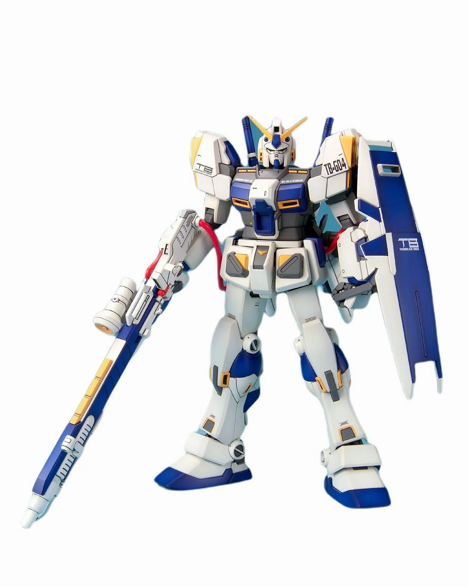 High Quality Fantasy Art Gundam 1/100 MG MSV RX-78-4 Gundam Unit 4 G04 Model Kit
