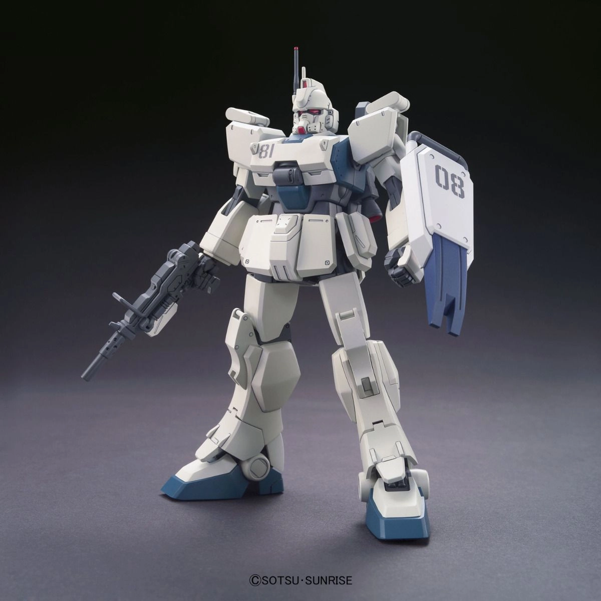 Seasonal Rotation Anime Series Gundam 1/144 HGUC #155 08th MS Team RX-79(G)Ez-8 Gundam Ez8 Model Kit