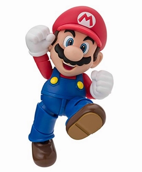 Mario S.H.Figuarts Super Mario Brothers - Bandai Pre Columbian Luxury Collectible