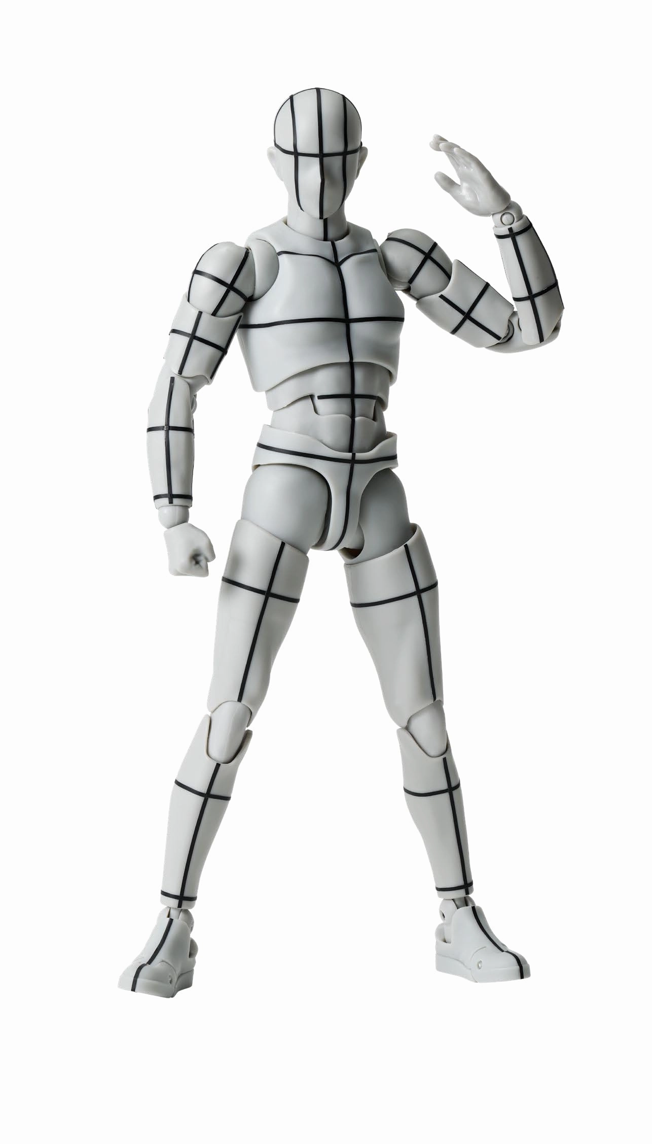S.H.Figuarts Body-kun -Sports- Edition -Wire Frame- (Gray Color Ver.) Maximalist Art