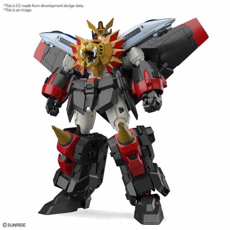 Bandai 1/144 RG The King of Braves GaoGaiGar GaoGaiGar Model Kit Immersive experience