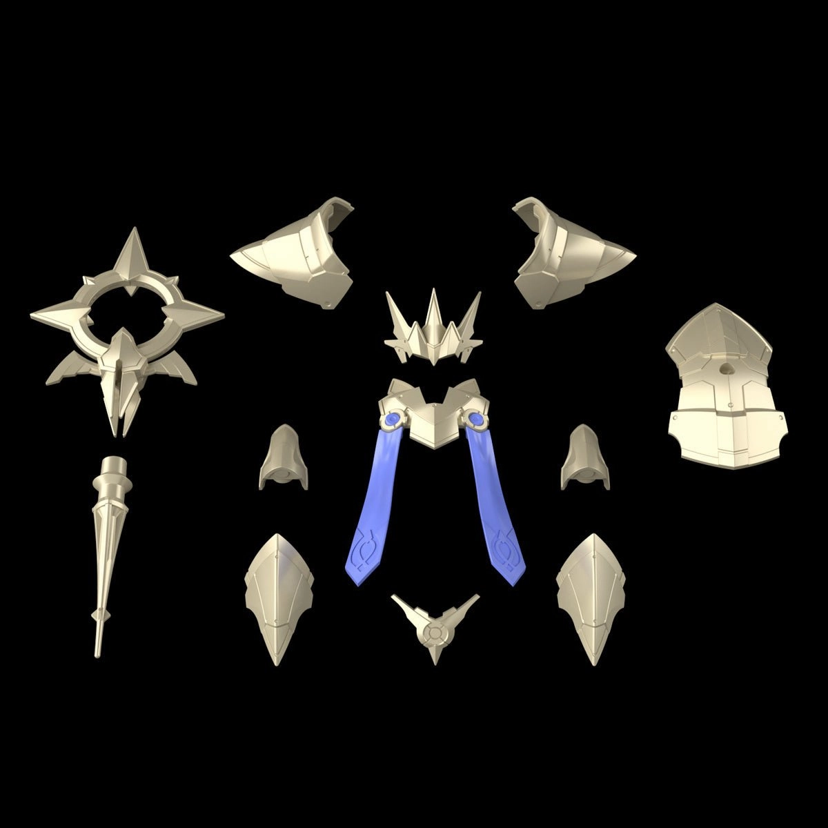 Bandai 30 Minutes Fantasy 30MF A-09 1/144 Class-Up Armor (Liber Bishop) Accessory Model Kit Chibi Model