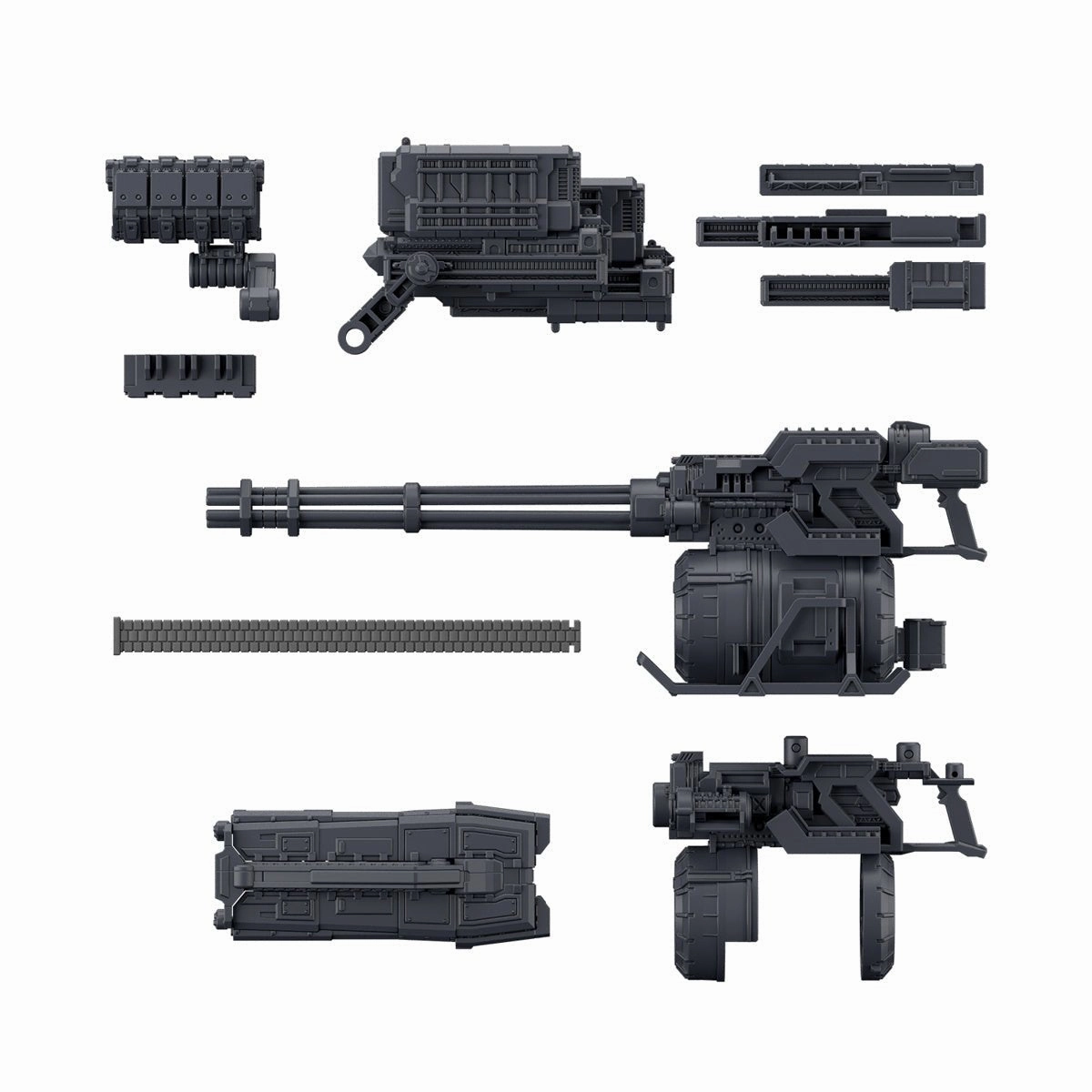 Light Up Feature Superhero Item Bandai 30 Minutes Missions 30MM Option Weapon Part Set 04 (Armored Core VI: Fires of Rubicon) Model Kit