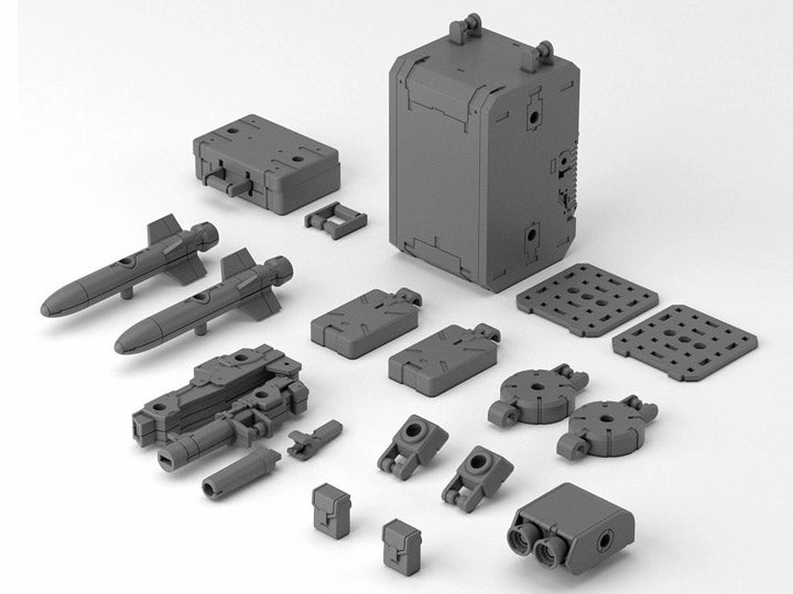 Bandai 30 Minutes Missions 30MM #W-17 1/144 Option Parts Set 8 (Multi Backpack) Model Kit Brand Advocate