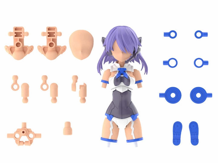 Miniature Model Spring Gift Bandai 30 Minutes Sisters 30MS OP-09 Option Parts Set 9 Commander Costume (Color C) Model Kit