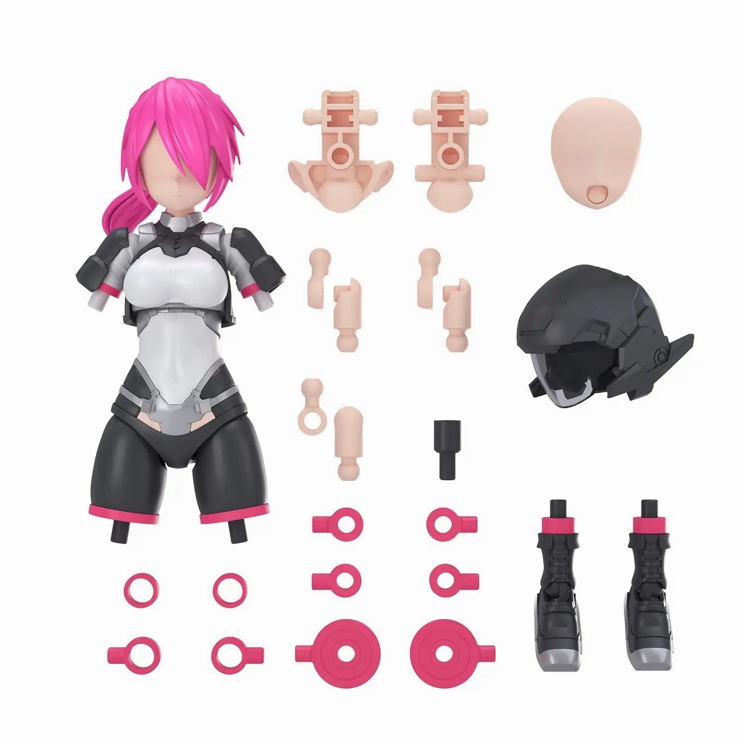 Bandai 30 Minutes Sisters 30MS OP-24 Option Parts Set 24 Turbo Costume Beta (Color A) Model Kit Spirit Animal