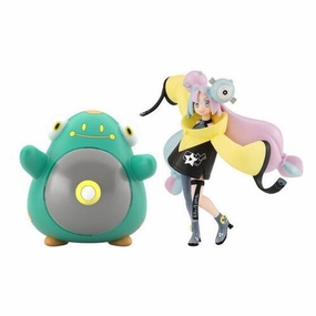 Bandai Pokemon Scale World Paldea Region Iono and Bellibolt (Nanjyamo and Harabarie) 2-Pack Trading Figure Set Character Sculpture Serious Investor