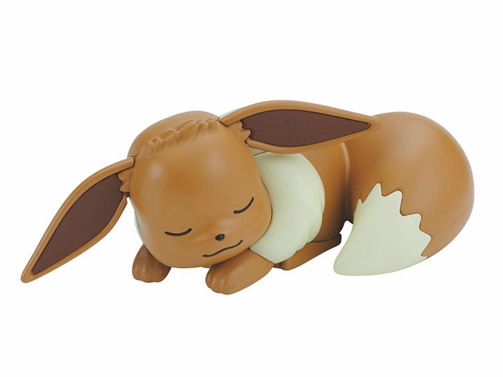 Silicone Model Brand Advocate Bandai Quick Model #07 Pokemon Eevee (Sleeping Pose) Model Kit