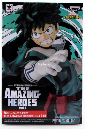 Banpresto My Hero Academia The Amazing Heroes Vol. 1 Izuku Midoriya Figure Statue Cultural symbol