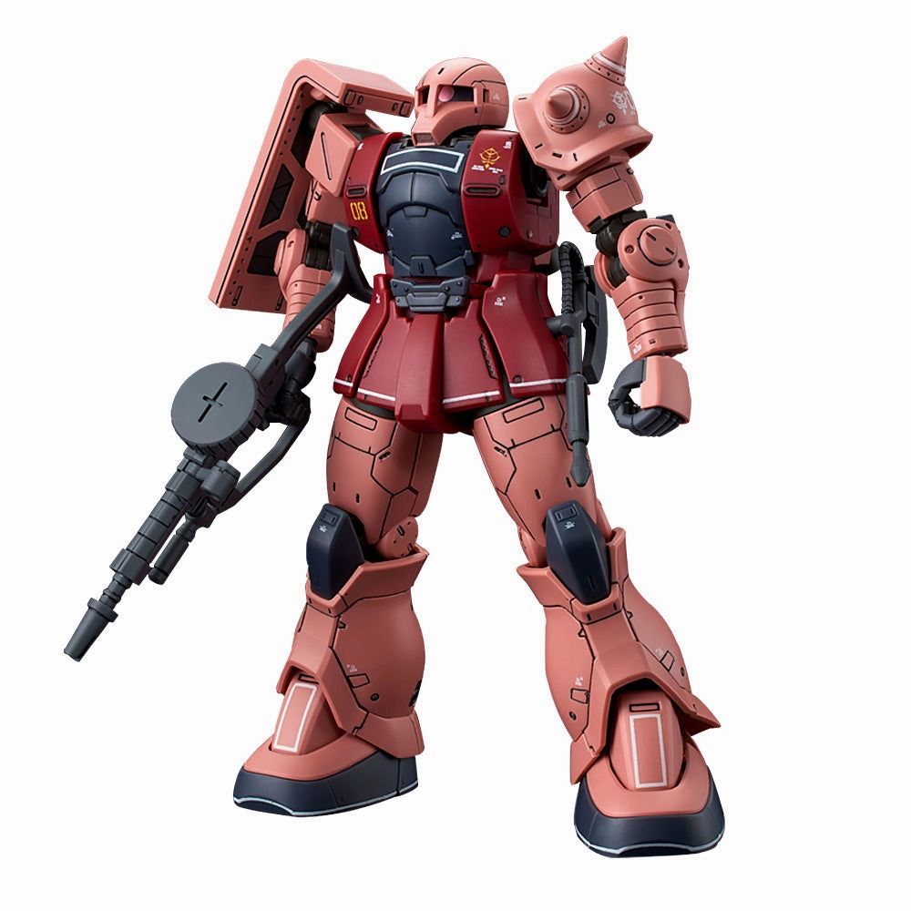 Gundam 1/144 HG The Origin MS-05S Char Aznable's Zaku I Limited Model Kit Bandai Exclusive Personalized Card