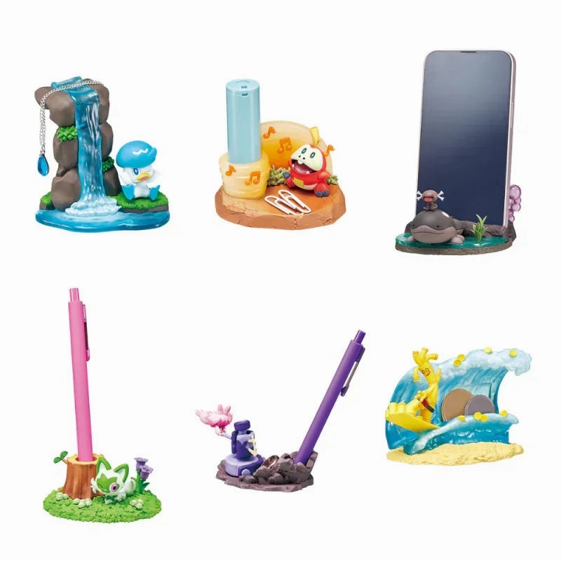 Free Shipping Art Model Blind Box | Pok??mon | DesQ Desktop | Welcome to Paldea! | Re-Ment