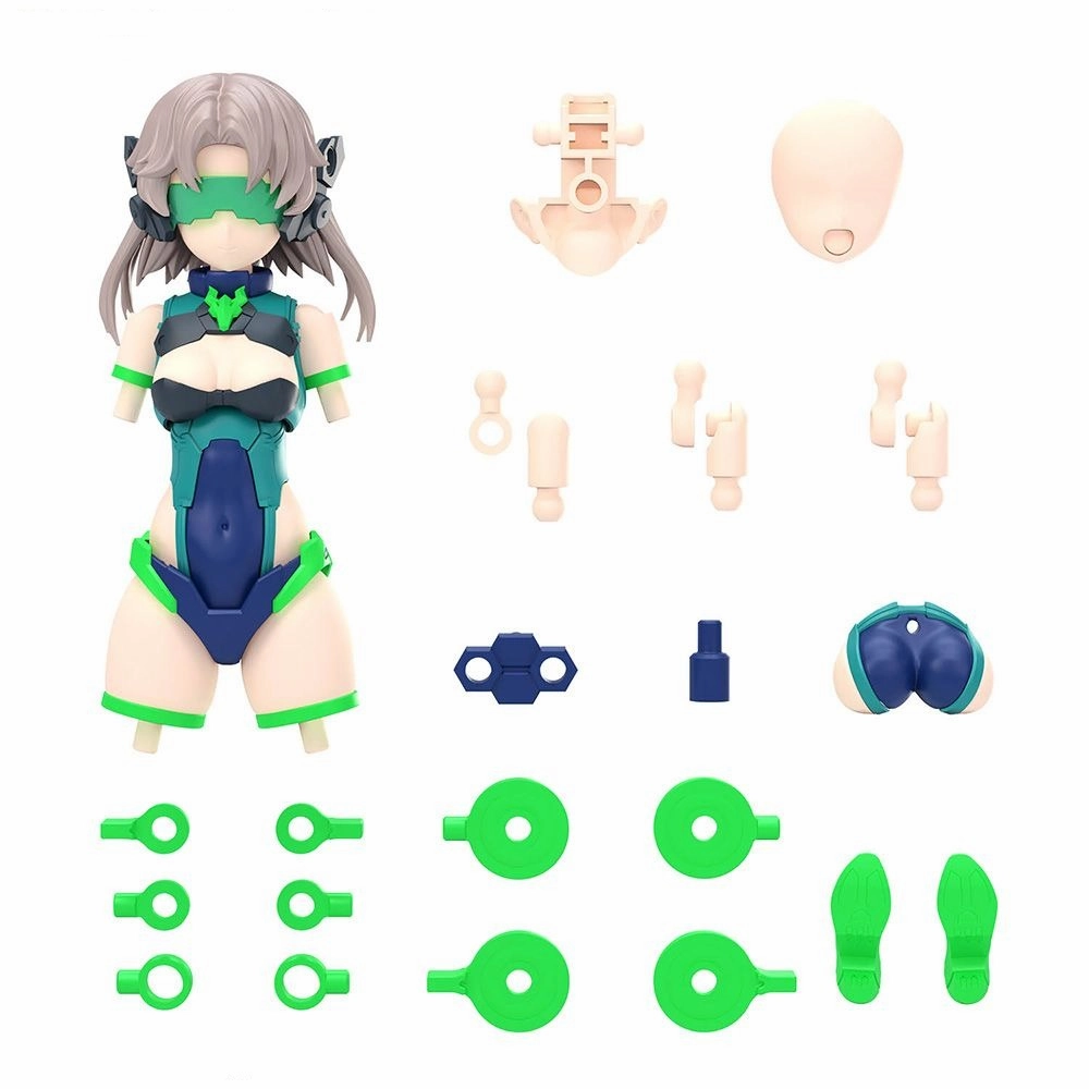 Limited Edition Modular Design Bandai 30 Minutes Sisters 30MS OP-14 Option Parts Set 14 Spotter Costume (Color B) Model Kit