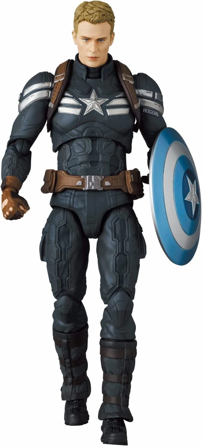 "Captain America: The Winter Soldier" MAFEX No.202 Captain America (Stealth Suit) Pop Icon